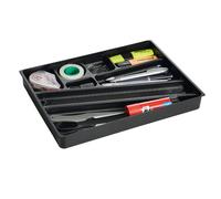 DURABLE - 1712004058 - Vaschetta portaoggetti Idealbox per cassetti - 24 x 34 x 3,6 cm - nero - Durable - 80491 - Conf. da 1 Pz. - 1712004058