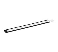 Durable 171358 C-Profile Porta Etichetta Magnetico, Ritagliabile, 200x20 mm, Carbone, Confezione da 5 Pezzi