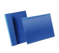 DURABLE - 1723-07 - Buste identificative - con aletta pieghevole - A4 orizzontale - blu - Durable - conf. 50 pezzi - 83504 - Conf. da 1 Pz. - 1723-07