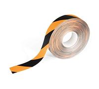 Nastro adesivo da pavimento - extra forte - 50 mm - giallo/nero - Durable - rotolo da 30 m