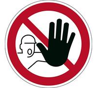 Pittogramma adesivo da terra - Accesso vietato - diametro 43 cm - 1730 - Durable