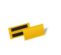 Buste Identificative Magnetiche Durable - 100x38 mm - 1741-04 (Giallo Conf. 50)
