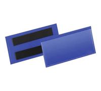 Durable 174107 Porta etichette magnetico Blu 100 mm x 38 mm 50 pz.