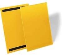 50 Buste identificazione magnetiche 210x297mm (A4-VERT) - 1744 Giallo Durable