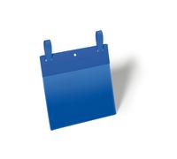 DURABLE - 1749-07 - Buste identificative - con fascette di aggancio - A5 orizzontale - blu - Durable - conf. 50 pezzi - 80653 - Conf. da 1 Pz. - 1749-07
