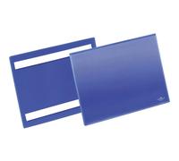 Buste identificative con bande adesive - formato A5 orizzontale (210x148 mm) - Durable - conf. 50 pezzi