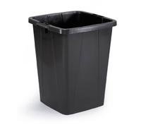 Durable 1800474221 Cestino Durabin 90 litri, nero