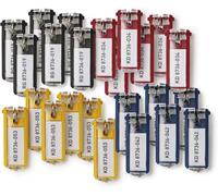 DURABLE 194927 - Portachiavi KEY CLIP 24 pezzi, assortiti