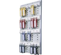 Durable 195610 Supporto portachiavi KEY BOARD 24 - 1956 Numero di ganci 24 Arg