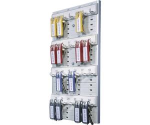 Durable 195610 Supporto portachiavi KEY BOARD 24 - 1956 Numero di ganci 24 Arg