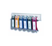 DURABLE - 1957-00 - Portachiavi Key Clip - colori assortiti - Durable - conf. 6 pezzi - 58023 - Conf. da 1 Pz.