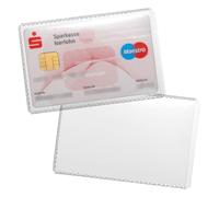 Durable 213619 - Buste portadocumenti, 54x86 mm, trasparente, confezione da 10 pezzi