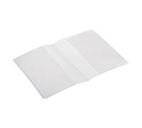 Durable 213819 - Libretti portadocumenti, con apertura a libro, f.to A7, 148x105 mm, trasparente, confezione da 10 pezzi