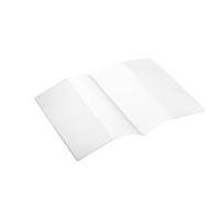 Durable 214019 - Libretti portadocumenti, f.to A6, 210x148 mm, tasparente, confezione da 10 pezzi