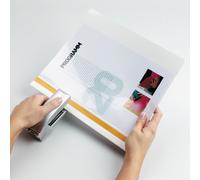 DURABLE - 2250-02 - Cartellina per rilegatura Durabind - A4 - PVC - bianco - Durable - 68105 - Conf. da 25 Pz. - 2250-02