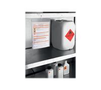 Durable 2302-19 Bianco Polipropilene (PP) Busta porta avvisi con foro per