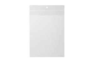 Durable 230619 - Busta porta avvisi con aletta di chiusura, formato A5, trasparente, confezione da 10 pezzi
