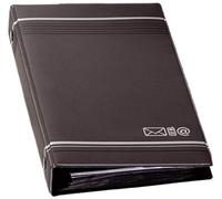 Durable 237258 - Visifix Plus, portabiglietti da visita ad anelli, 2 indici A-Z,