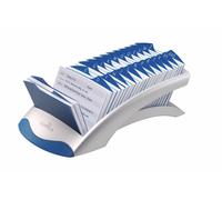 Durable 241201 Telindex Desk Vegas, Schedario da Scrivania per Rubrica, 500 Sche
