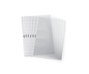 Durable 242819 - Duralook Cover, 10 buste trasparenti f.to A4, per portalistini Duralook Easy (cod. #2426, #2427), trasparente, confezione da 10 pezzi