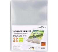 Durable 247819 Busta trasparente a L STANDARD rPP DIN A4 Plastica riciclata, Pl