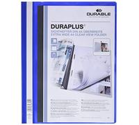 Durable 257906 - Cartellina ad Aghi Duraplus, Formato A4+, Fronte Trasparente e