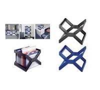 Durable 2611 portariviste 1 ripiani Nero (Durable 2611 bogreol 1 hylder Sort) NEW