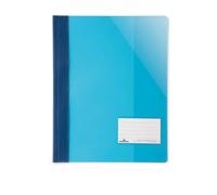 Durable 269006 Clear View File for Din A4, Extra Wide, Blue, Pack of 25