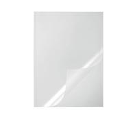 Durable 291919 Copertina, utilizzabile con dorsini rilegafogli, f.to A4, capacità 100 fogli, trasparente, confezione da 50 pezzi