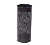 Durable 335001 Portaombrelli in Acciaio Verniciato, Capacità 28.5 Litri, 620x260 mm, Nero