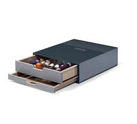 Durable Scatola Coffee Point S Stazione porta capsule - 28x 9,5x35,6 cm - Grigia - marrone plastica 338358