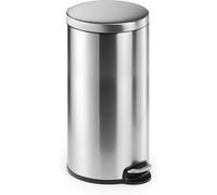 DURABLE 340323 - Cestino a pedale 30 lt in acciaio inossidabile