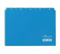 Durable 365006 - Divisore alfabetico per schedario, f.to A5, con etichette prest