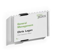 Targa per portepareti Info Sign - 14,9x10,6 cm - Durable