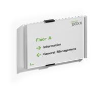 Durable 480523 Info Sign, Targa Fuoriporta, Alluminio e Acrilico, Inserto 210 x