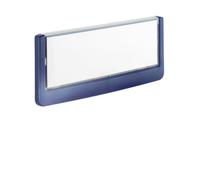 Durable Click Information Sign 149 x 52.5 mm Dark Blue Door and Wall Sign In