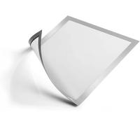 Duraframe magnetic - portadocumenti - per a4 - argento (pacchetto di 5) 4869-23