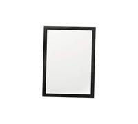 Durable 496801 Duraframe Grip, Hook and Look Magnetic Display Frame, A4 - Black,