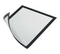 Durable 498801 - Duraframe Magnetic Cornice Espositiva a Fissaggio Magnetico, Formato A4, Confezione da 1 Pezzo, Nero