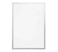 Durable 499223 Duraframe Poster 70 x 100 cm, Cornice Espositiva Adesiva, Formato Poster, per Superfici Solide e Lisce, Stabilizzatore UV, Formato 70 x 100 cm, Argento