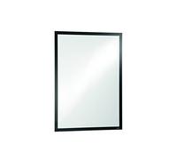 Durable 499601 - Durafarme Poster, Cornice Espositiva Adesiva, Formato Poster, per Superfici Solide e Lisce, Stabilizzatore UV, 50 x 70 cm, Nero