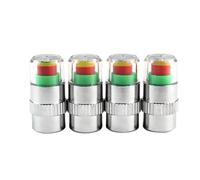 Durable 4Pcs Car Tire Cap Pressure Indicator Multi Color Low Tire Alert