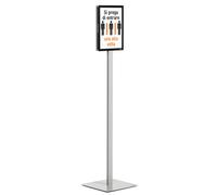 DURABLE - 5012-57 - Espositore Info Stand Basic - da pavimento - A4 - Durable - 94844 - Conf. da 1 Pz. - 5012-57