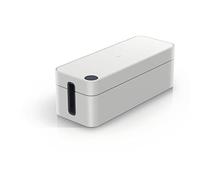 Durable 503010 - Cavoline Box L, Scatola Nascondi Cavi, per Multi Presa da 5 Entrate, 406 x 139 x 156 mm, Grigio