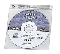 Durable 520019 - CD/DVD Top Cover, busta per 1 CD/DVD con libretto o 2 CD/DVD, rivestimento protettivo, porta etichetta, trasparente, conf. da 10 pezzi