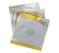 Durable 521019 - CD/DVD Fix, Busta Adesiva per 1 CD/DVD con Libretto o 2 CD/DVD, Trasparente, Confezione da 10 Pezzi