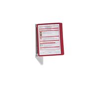Leggio da parete Vario Wall 5 - 5 pannelli Sherpa inclusi - rosso - Durable
