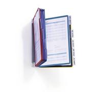 Durable 556700 leggio portadocumenti Scrivania Ritratto A4 (Durable VARIO Display Panel Wall Unit for A4 Documents 10 Panels wi NEW