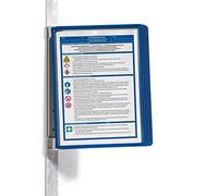 Durable 591407 Leggio da Muro a Fissaggio Magnetico, Blu - NUOVO