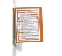 Durable 591409 Pannello espositivo Arancione (L x A x P) 325 x 360 x 260 mm DI